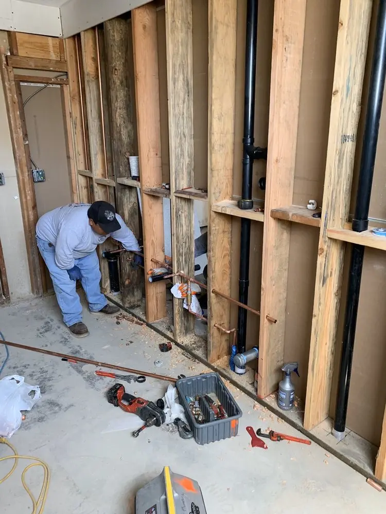 Commercial rough-in plumbing for Gas Line Repair in Northampton